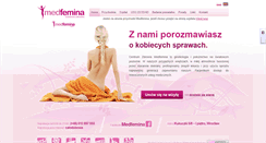 Desktop Screenshot of medfemina.pl